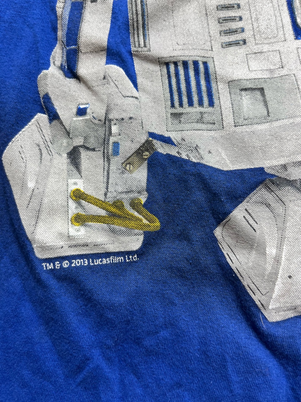 2013 Los Angeles Dodgers Star Wars Night R2-D2 promotional T-shirt Men’s XL - Picture 5 of 9